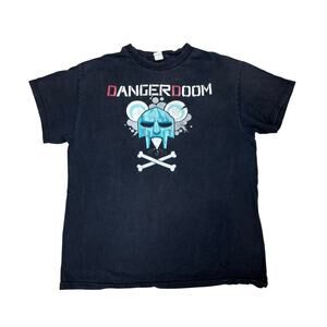 Vintage Danger Doom MF Doom Danger Mouse T Shirt Rap Tee Men's Medium